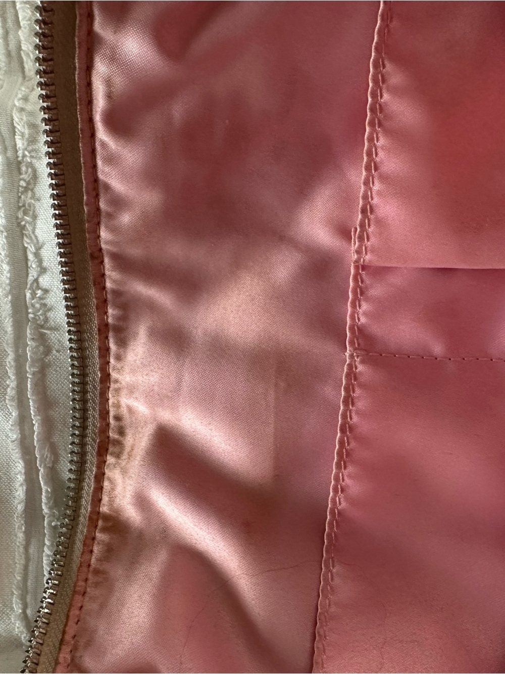 Coach Tan Poppy Signature Tote with Pink Leather Handles & Coach Daisy Keychain - Picture 12 of 13